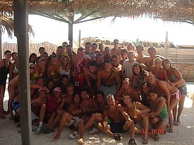 Kavos Corfu Workers Photo Get a Club PR Job in Kavos, Corfu